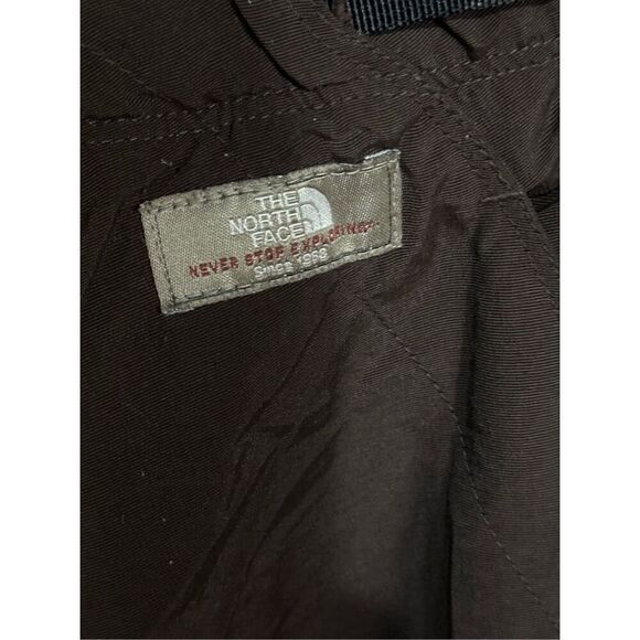 The North Face Women's Vintage Convertible Y2K Grunge Brown Belted Nylon Convert - Picture 8 of 12
